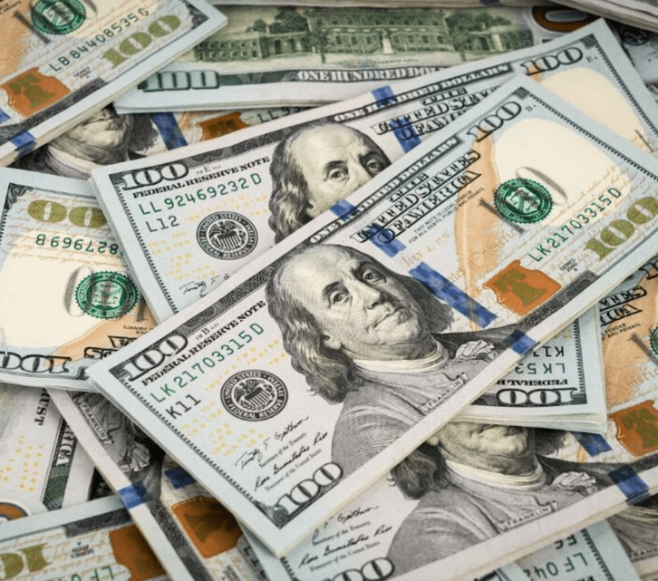 Bajó el dólar: Se acercó a los&nbsp;$1300