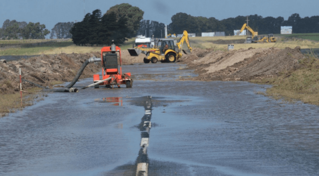 Rutas anegadas: Vialidad Nacional indicó caminos&nbsp;alternativos