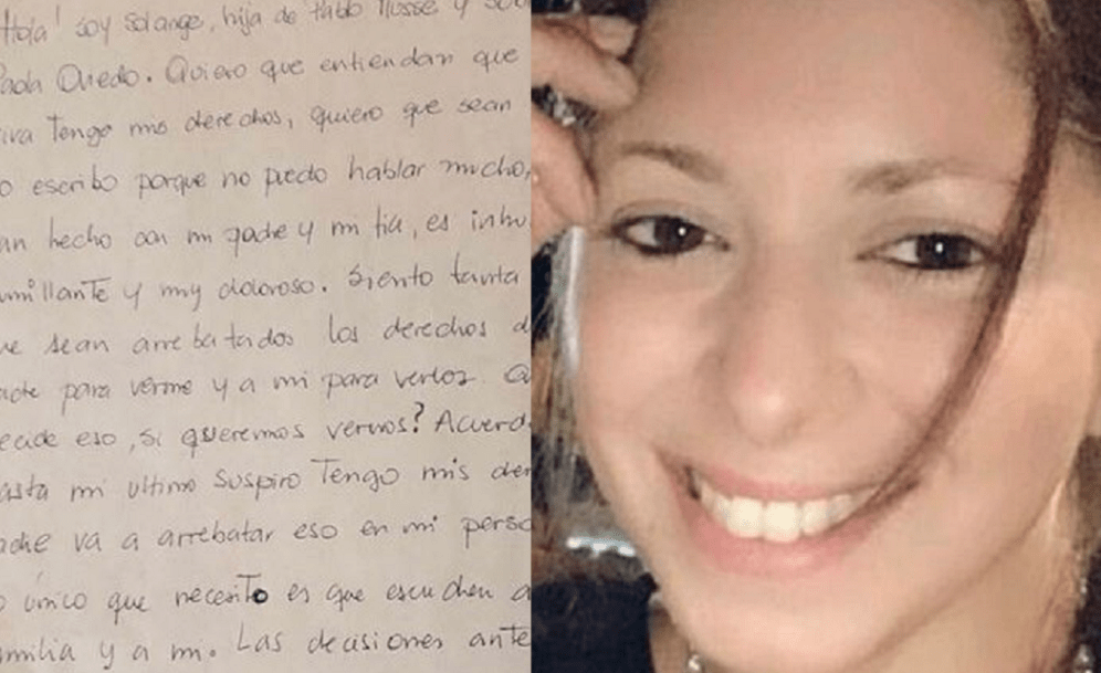 La carta de Solange Musse fue incorporada a la Biblioteca del&nbsp;Congreso